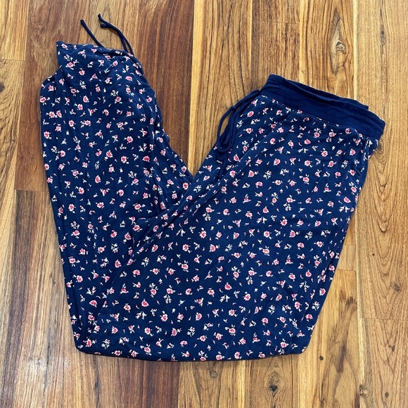 GAP Other - Gap Ruched Bottom Floral Pajama Pants Size Medium